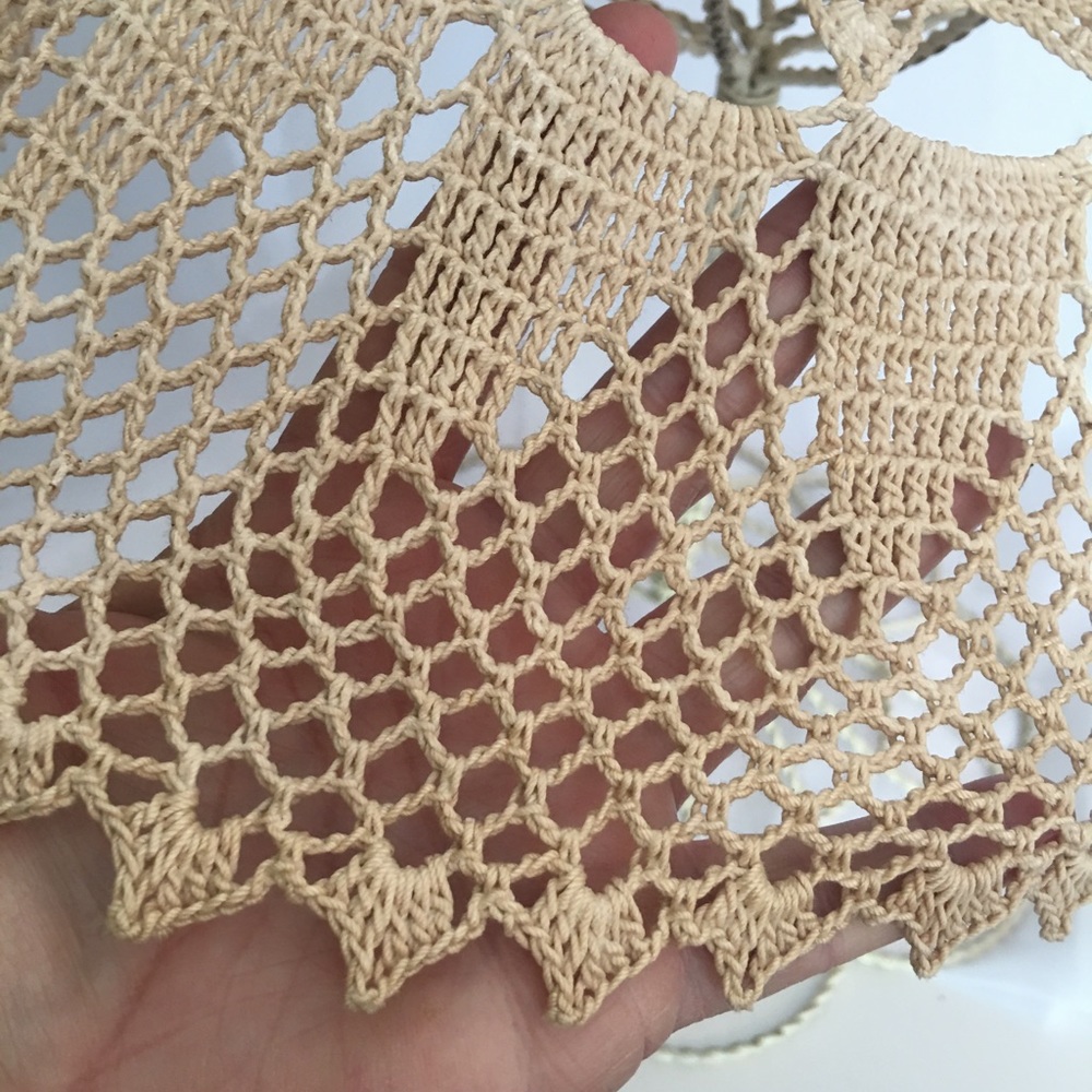 Vintage 1970s floppy ivory Sun hat Boho Festival - Picture 4 of 7